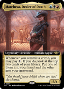 Marchesa, Dealer of Death (Extended Art) [Outlaws of Thunder Junction] Foil