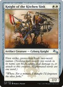 Knight of the Kitchen Sink ("protection from two-word names") [Unstable] Foil
