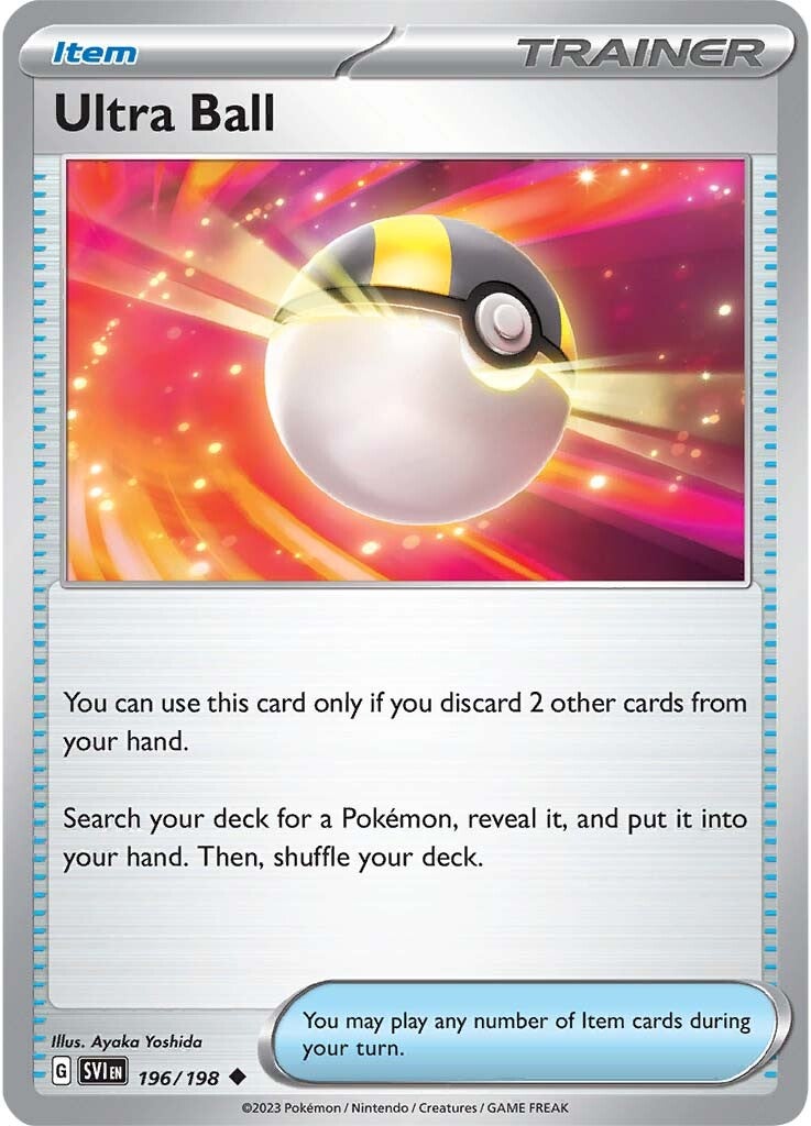 Ultra Ball (196/198) [Scarlet & Violet: Base Set] Reverse Holofoil