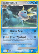 Vaporeon (34/100) [Diamond & Pearl: Majestic Dawn] Reverse Holofoil