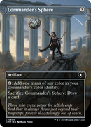 Commander's Sphere (Borderless Alternate Art) [Commander Masters] Foil