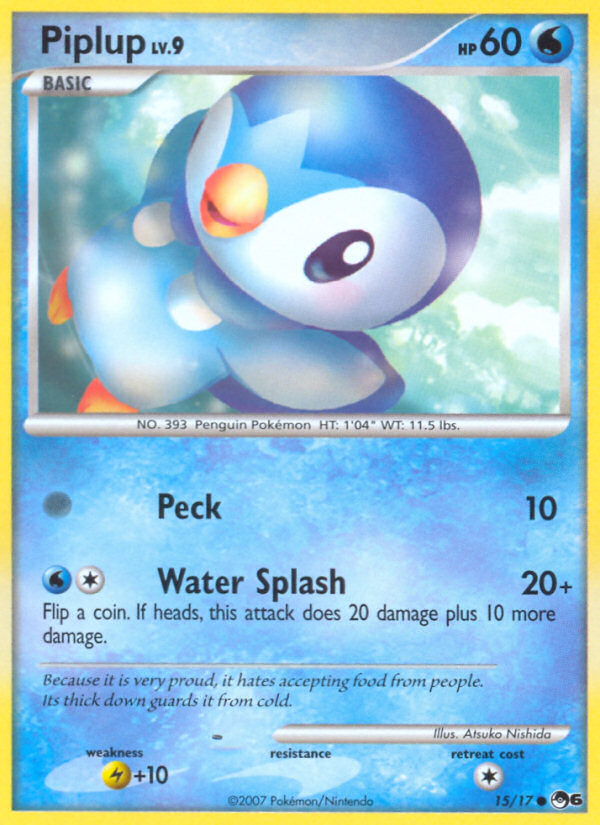 Piplup (15/17) [POP Series 6] Holofoil