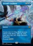 Alrund's Epiphany (Borderless Alternate Art) [Kaldheim] Foil