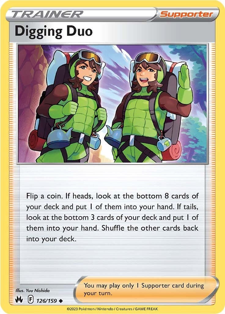 Digging Duo (126/159) [Sword & Shield: Crown Zenith] Reverse Holofoil