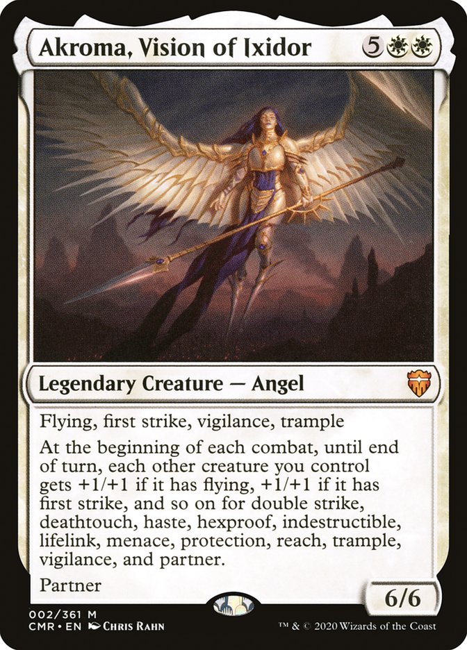 Akroma, Vision of Ixidor [Commander Legends] Foil