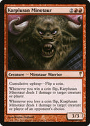 Karplusan Minotaur [Coldsnap] Foil