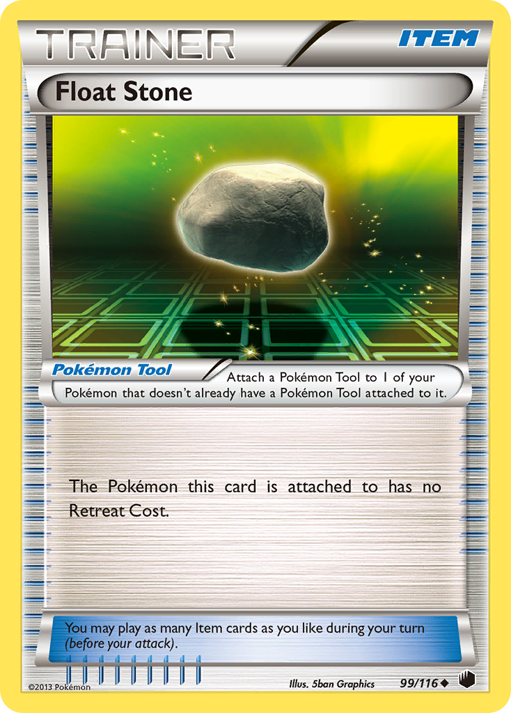 Float Stone (99/116) [Black & White: Plasma Freeze] Reverse Holofoil