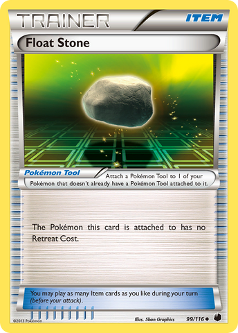 Float Stone (99/116) [Black & White: Plasma Freeze] Reverse Holofoil