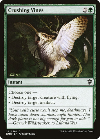 Crushing Vines [Commander Legends] Foil