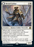 Brutal Cathar // Moonrage Brute [Innistrad: Midnight Hunt] Foil