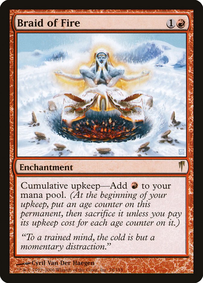 Braid of Fire [Coldsnap] Foil