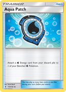 Aqua Patch (119/145) [Sun & Moon: Guardians Rising] Reverse Holofoil