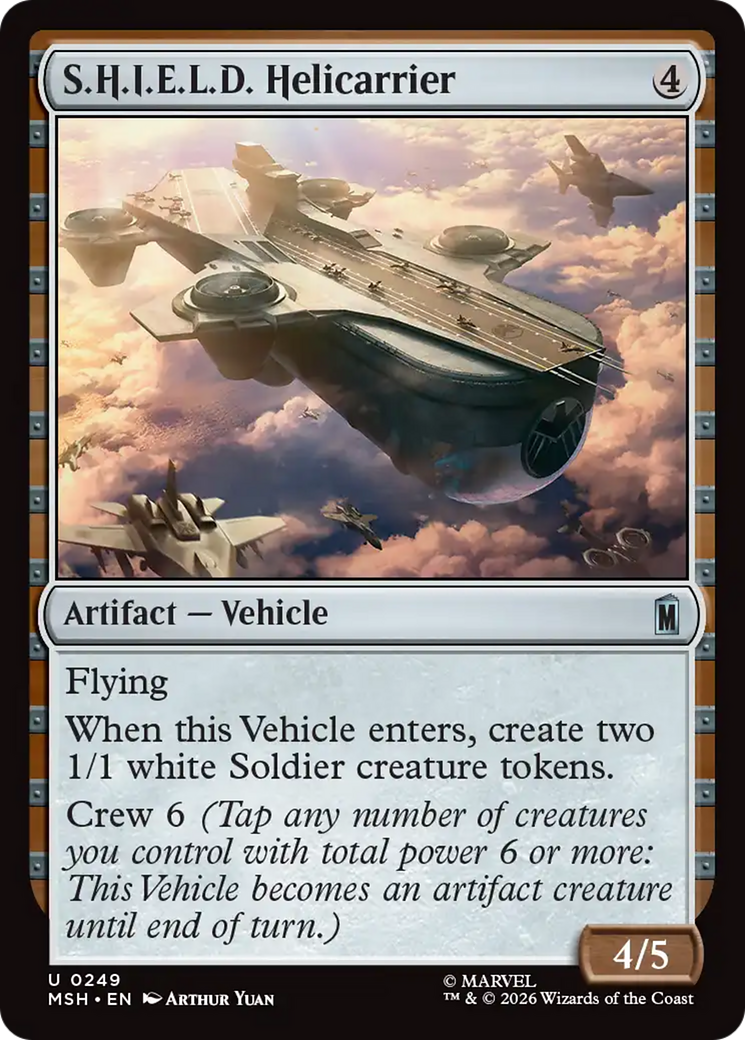 S.H.I.E.L.D. Helicarrier [Marvel Super Heroes] Foil