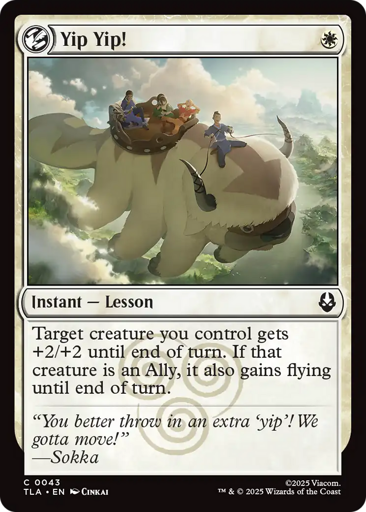 Yip Yip! [Avatar: The Last Airbender] Foil
