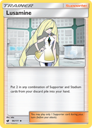 Lusamine (96/111) [Sun & Moon: Crimson Invasion] Reverse Holofoil