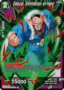 Dabura, Annihilation at Hand (BT16-113) [Realm of the Gods] Parallel Foil