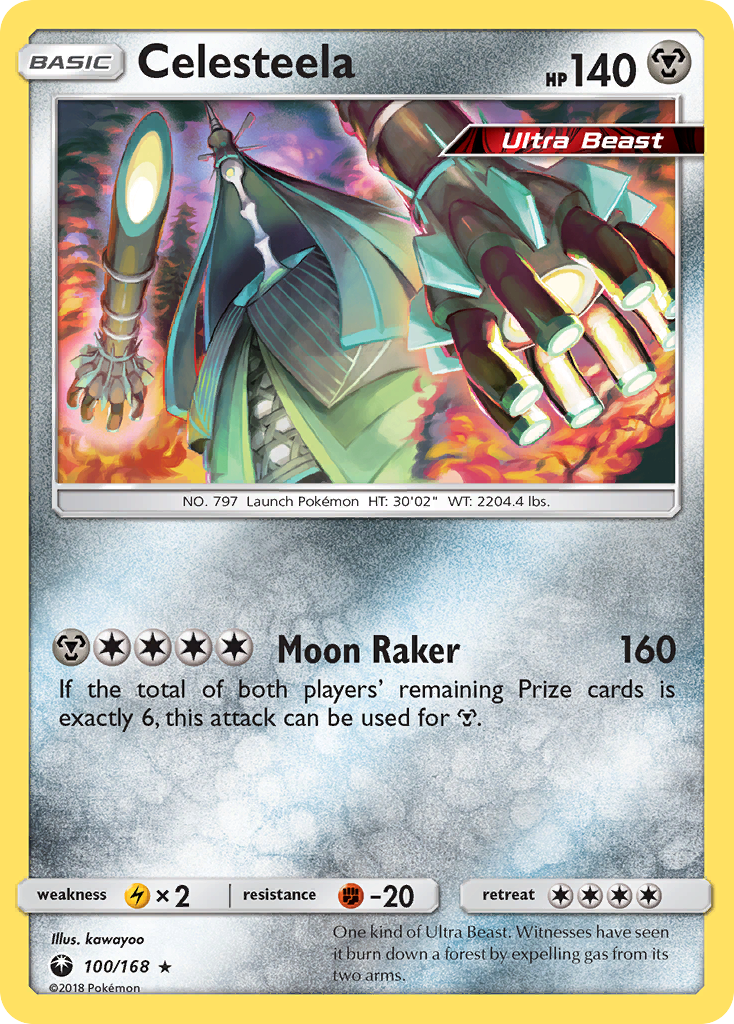 Celesteela (100/168) [Sun & Moon: Celestial Storm] Reverse Holofoil