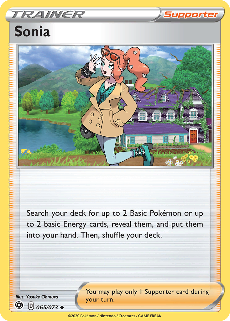 Sonia (065/073) [Sword & Shield: Champion's Path] Reverse Holofoil