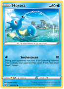 Horsea (031/163) [Sword & Shield: Battle Styles] Reverse Holofoil