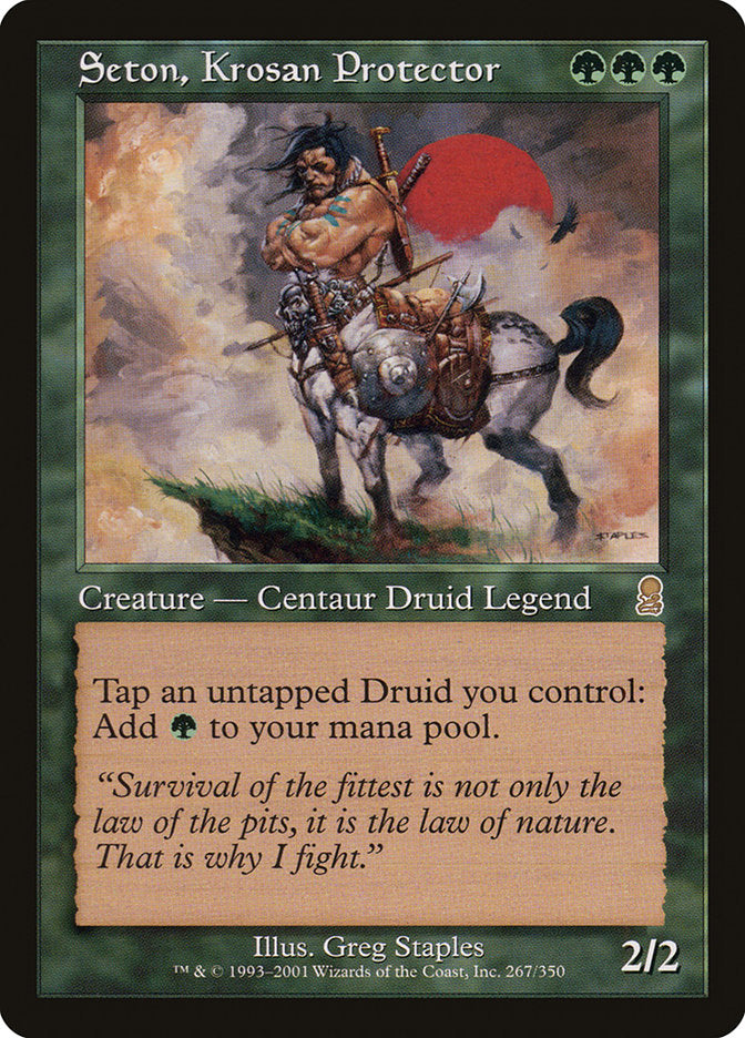 Seton, Krosan Protector [Odyssey] Foil