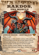 Rakdos, the Muscle (Showcase) [Outlaws of Thunder Junction] Foil