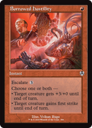 Borrowed Hostility (Retro Frame) [Innistrad Remastered] Foil