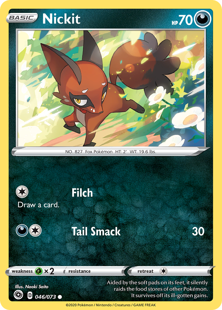 Nickit (046/073) [Sword & Shield: Champion's Path] Reverse Holofoil