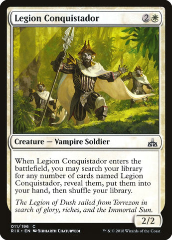 Legion Conquistador [Rivals of Ixalan] Foil