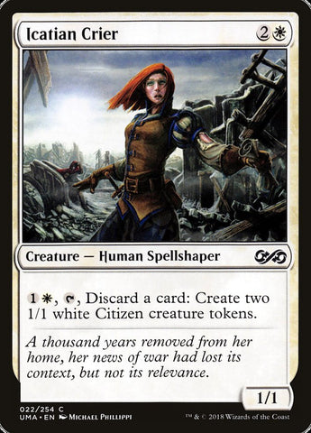 Icatian Crier [Ultimate Masters] Foil