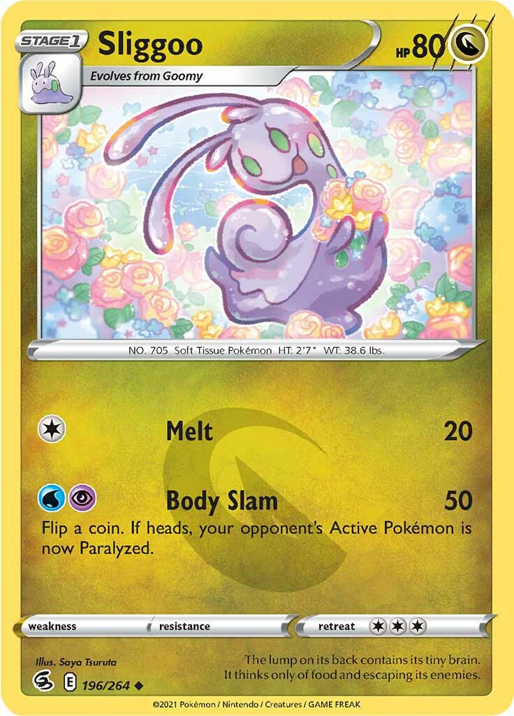 Sliggoo (196/264) [Sword & Shield: Fusion Strike] Reverse Holofoil