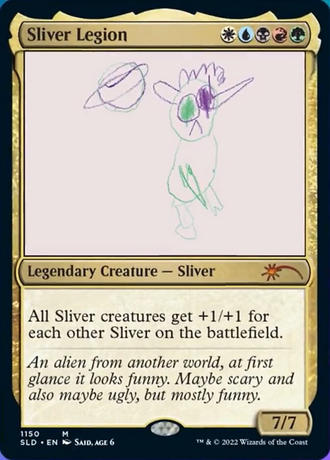 Sliver Legion (1150) [Secret Lair Drop Series] Foil