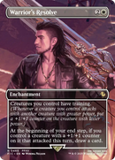 Warrior's Resolve (Borderless) [FINAL FANTASY Commander] Foil
