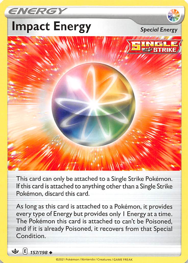 Impact Energy (157/198) [Sword & Shield: Chilling Reign] Reverse Holofoil