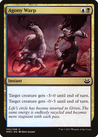 Agony Warp [Modern Masters 2017] Foil