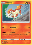 Ponyta (17/181) [Sun & Moon: Team Up] Reverse Holofoil