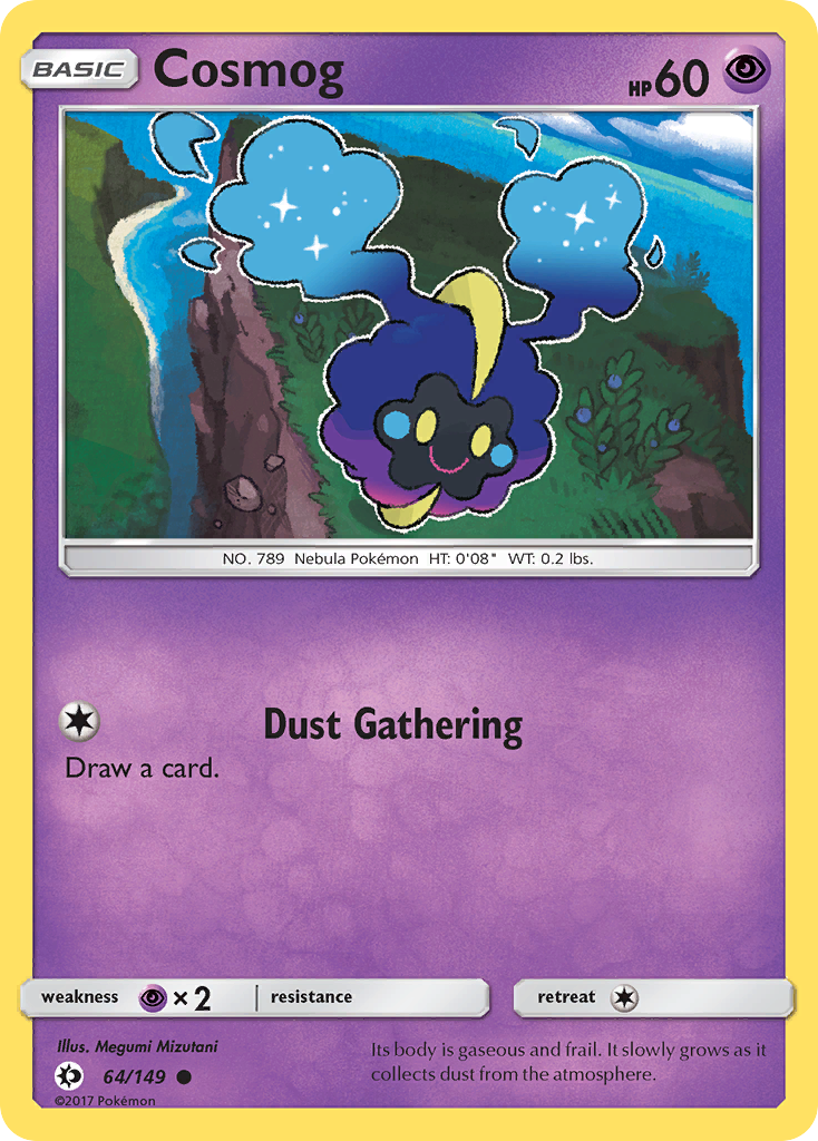 Cosmog (64/149) [Sun & Moon: Base Set] Reverse Holofoil
