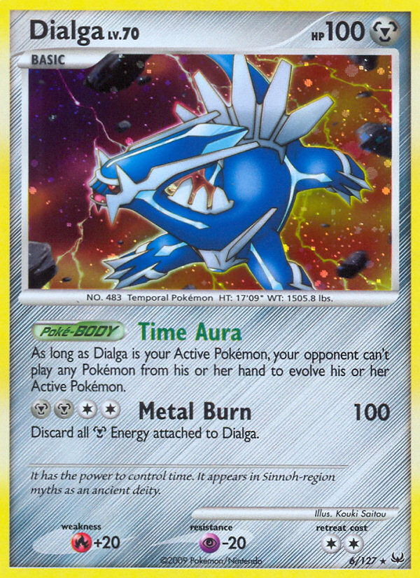 Dialga (6/127) [Platinum: Base Set] Reverse Holofoil