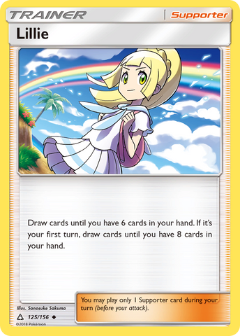 Lillie (125/156) [Sun & Moon: Ultra Prism] Reverse Holofoil