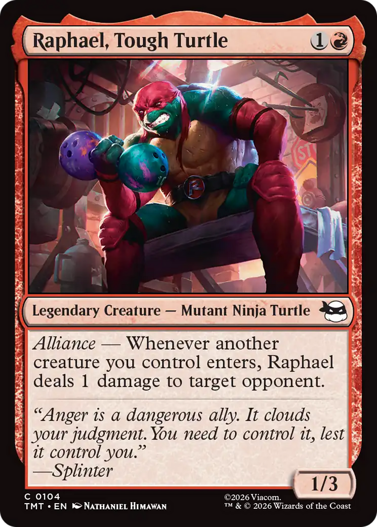 Raphael, Tough Turtle [Teenage Mutant Ninja Turtles] Foil
