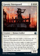 Gavony Dawnguard [Innistrad: Midnight Hunt] Foil