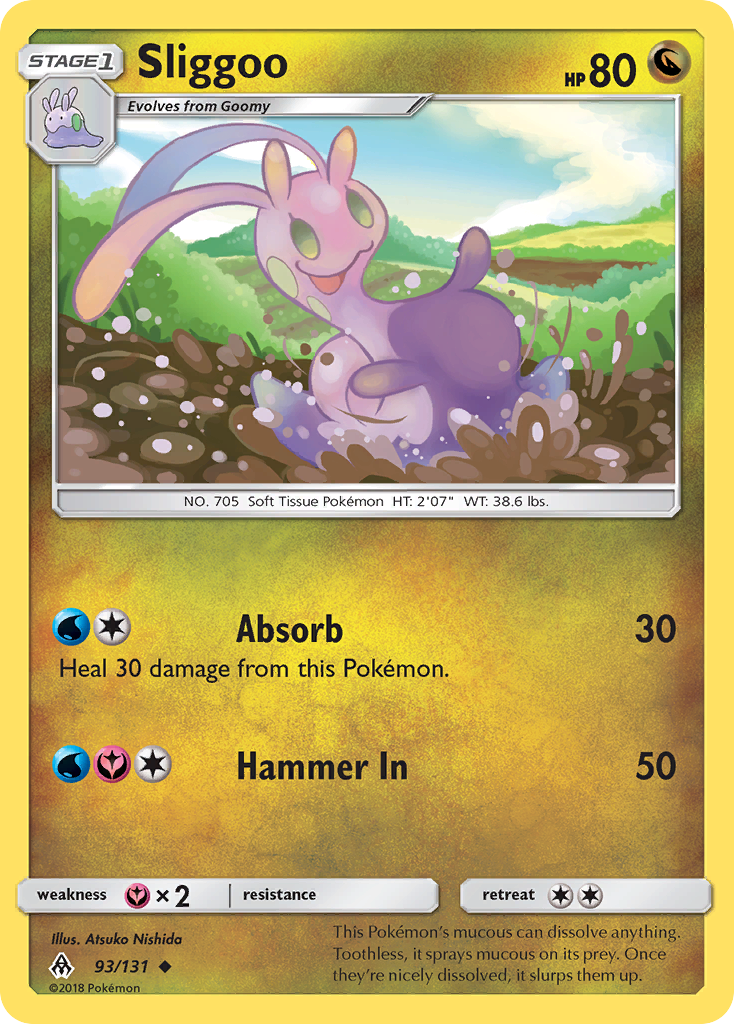 Sliggoo (93/131) [Sun & Moon: Forbidden Light] Reverse Holofoil