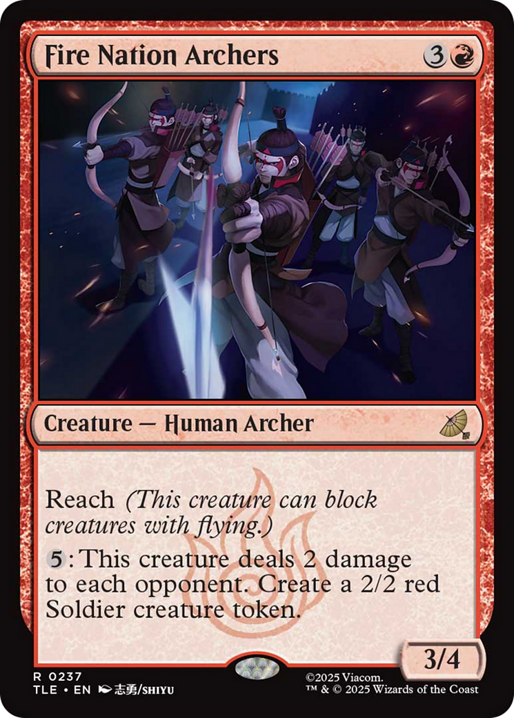 Fire Nation Archers [Avatar: The Last Airbender: Eternal-Legal] Foil