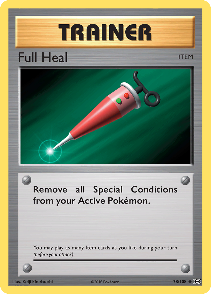 Full Heal (78/108) [XY: Evolutions] Reverse Holofoil