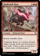 Quaketusk Boar [Bloomburrow] Foil