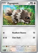 Zigzagoon (167/197) [Scarlet & Violet: Obsidian Flames] Reverse Holofoil