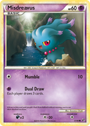Misdreavus (57/90) [HeartGold & SoulSilver: Undaunted] Reverse Holofoil