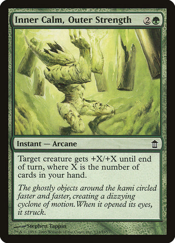 Inner Calm, Outer Strength [Saviors of Kamigawa] Foil