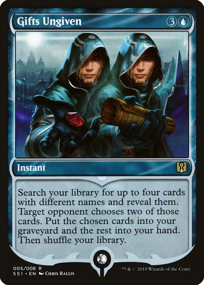 Gifts Ungiven [Signature Spellbook: Jace] Foil