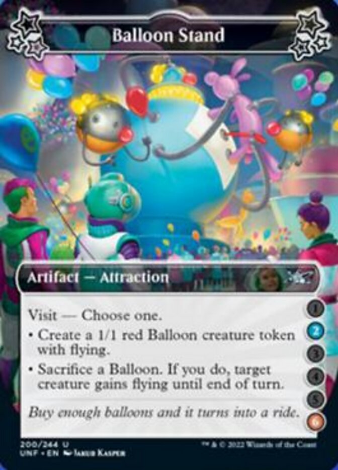 Balloon Stand (2-6) [Unfinity] Foil