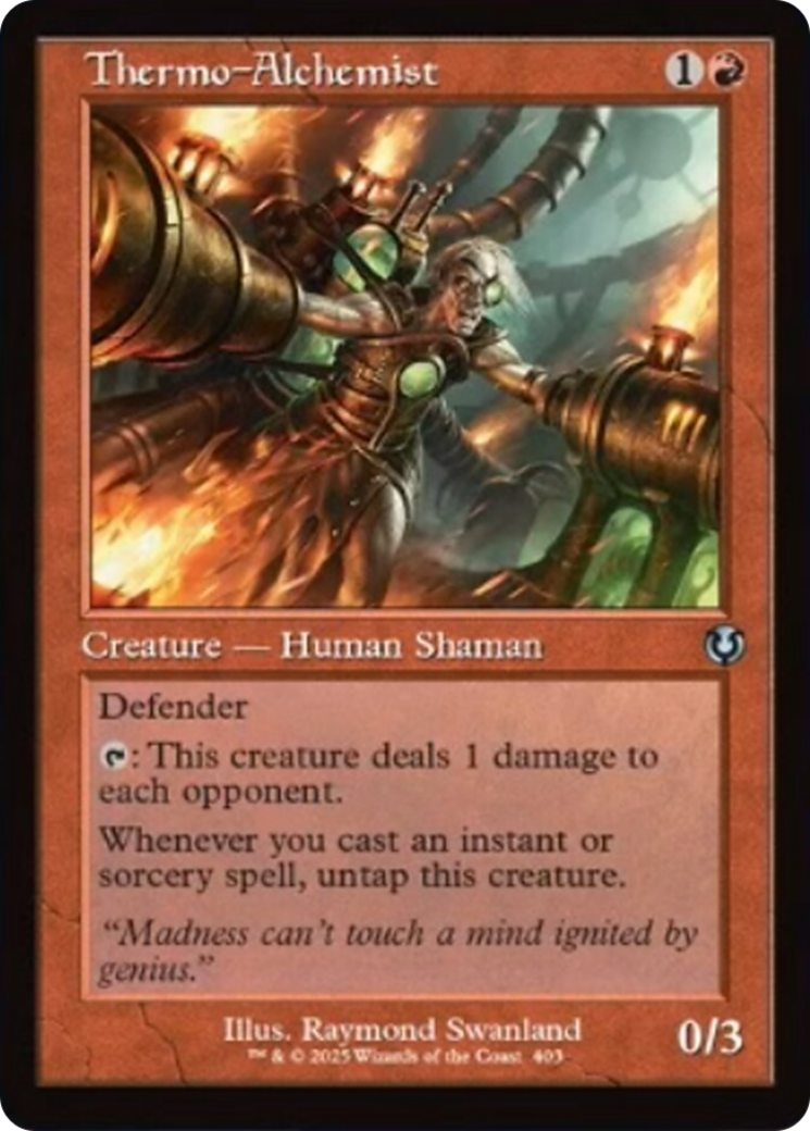 Thermo-Alchemist (Retro Frame) [Innistrad Remastered] Foil